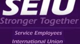 Logo of the Service Employees International Union.