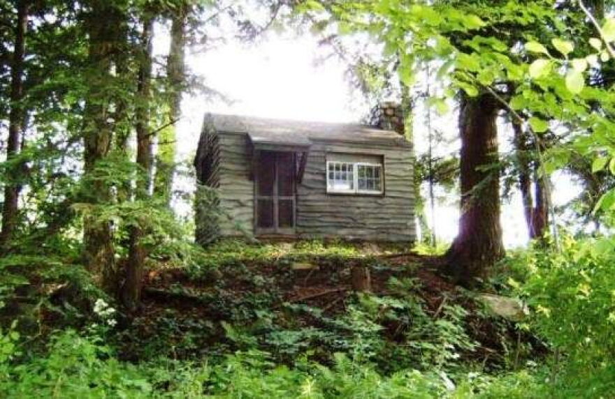 The writing cabin used by James Weldon Johnson