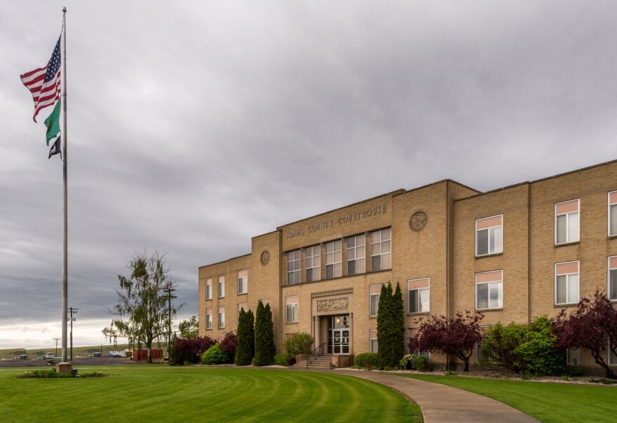 Adams County Courthouse in Ritzville, WA. (Credit: Rex Wholster/AdobeStock)