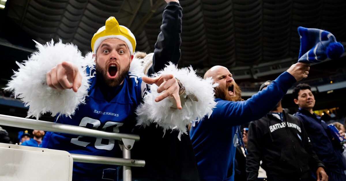 Photos St. Louis celebrates return of XFL football to Dome STLPR