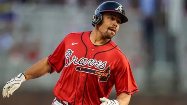 Drake Balwdin rounds the bases vs the Pirates, June 2026