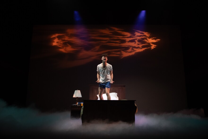 Caleb Alman as Prior Walter in 'Angels in America'