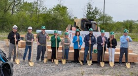 Elected officials and Penn Dixie leadership joined with shovels for a ceremonial groundbreaking to begin a $2 million expansion project at the Town of Hamburg center.