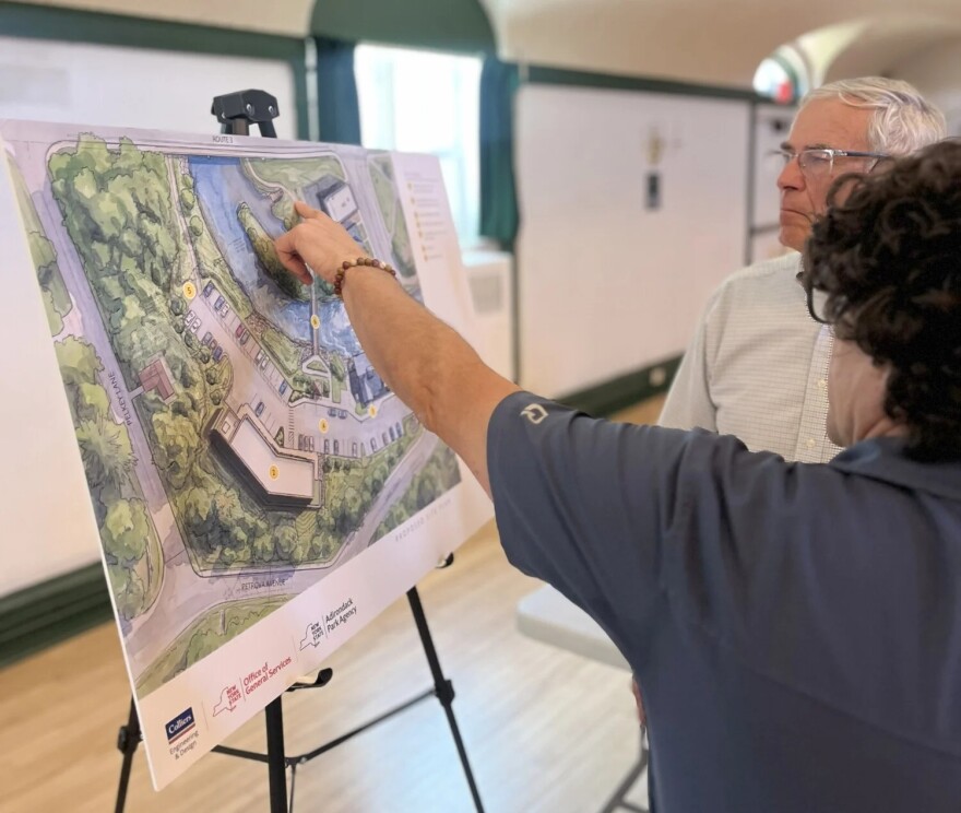 There were renderings on display at the public information session held by the APA.