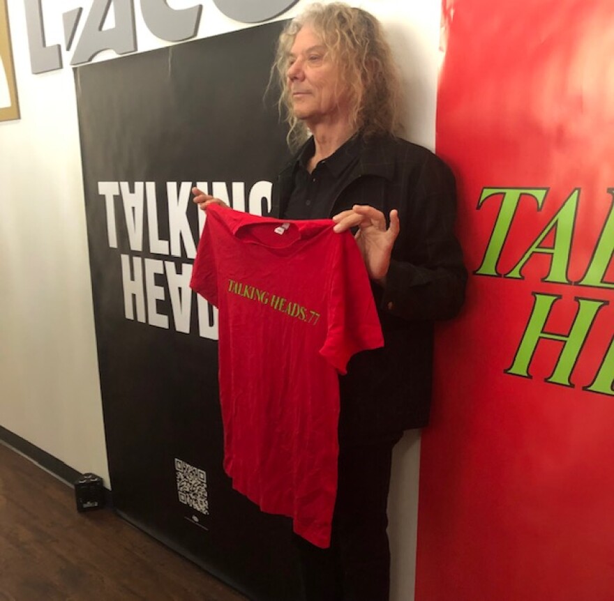 Jerry Harrison, with the Talking Heads, at a Westlake Village event celebrating the release of the band's remastered eight album catalog.