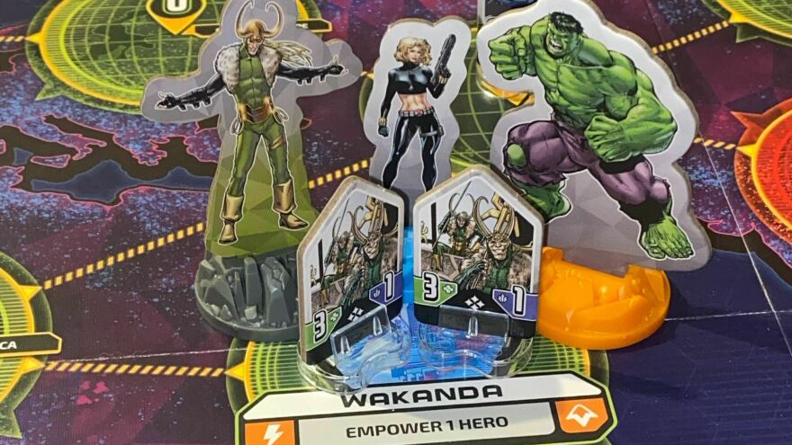 Save the world from Marvel villains in D.A.G.G.E.R (which stands for Defense Alliance for Global and Galactic Emergency Response, by the way).