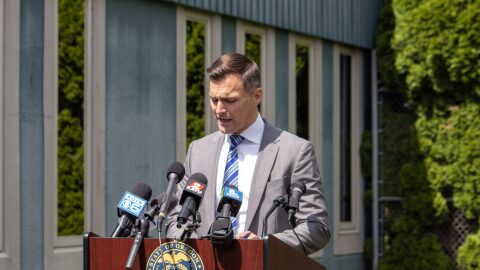 Oregon Attorney General Dan Rayfield and New York Attorney General Letitia James are leading the lawsuit filed in the U.S. District Court of Portland.