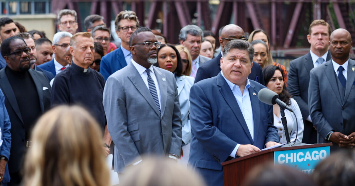 Gov JB Pritzker tells Trump: “Do not come to Chicago”