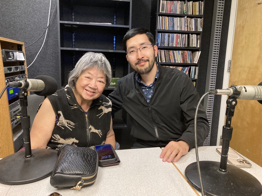 Pianist Mary Au and clarinetist Katsuya Yuasa at KRWG