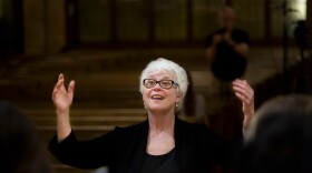 Nova Singers conductor and founder Laura Lane.