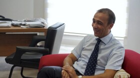 Fikri Toros, a Turkish Cypriot businessman, says his family's company struggled for years because of embargoes and a weak Turkish lira. But its fortunes have improved with Turkey's economy.