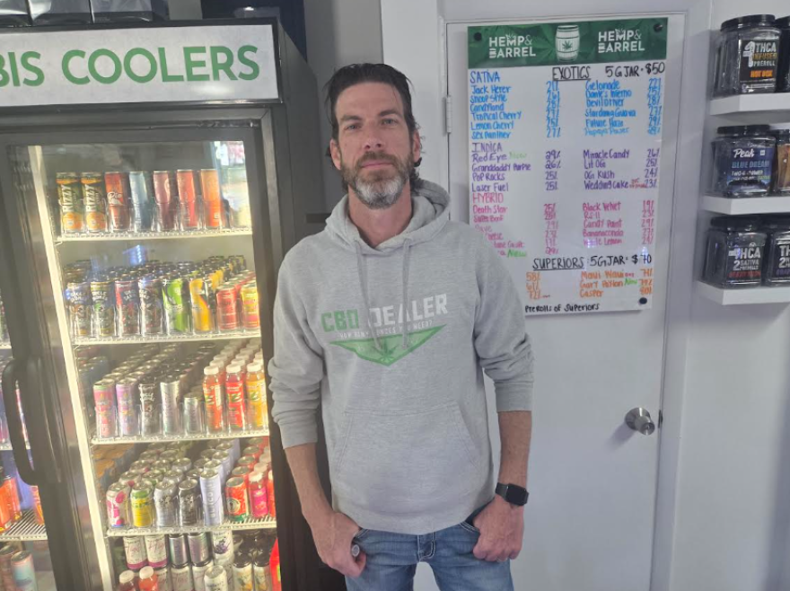 Matt Mitchell owns Hemp and Barrell in Pineville.