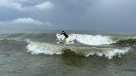 Woman Surfing