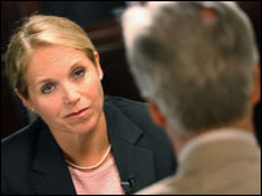 Katie Couric assumed the anchor chair of <em>CBS Evening News</em> in September 2006.