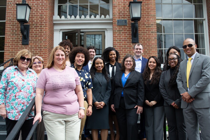 Plaintiffs and their supporters present in the courtroom on Tuesday included one former student, a few students' mothers, and several attorneys from the Washington Lawyers Committee for Civil Rights and Urban Affairs and Covington & Burling, LLP.