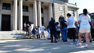 Residents push back against large Amazon data center project during packed public meeting episode artwork