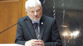 Rep. Ed Soliday, R-Valparaiso, listens during an interim committee on Thursday, Oct. 24, 2024.