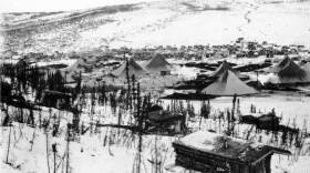 Cleary Creek at Gates City in the Fairbanks area