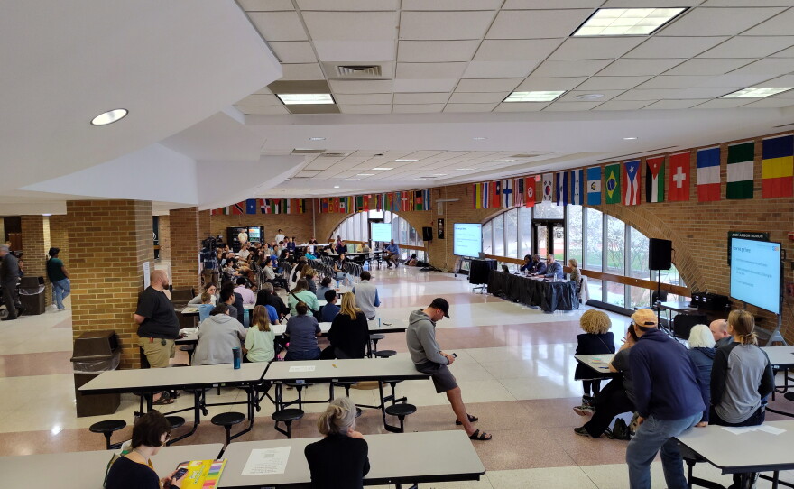 Ann Arbor Public Schools officials meet with public about addressing a