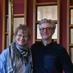 Lynne Feller-Marshall and Clinton Webb