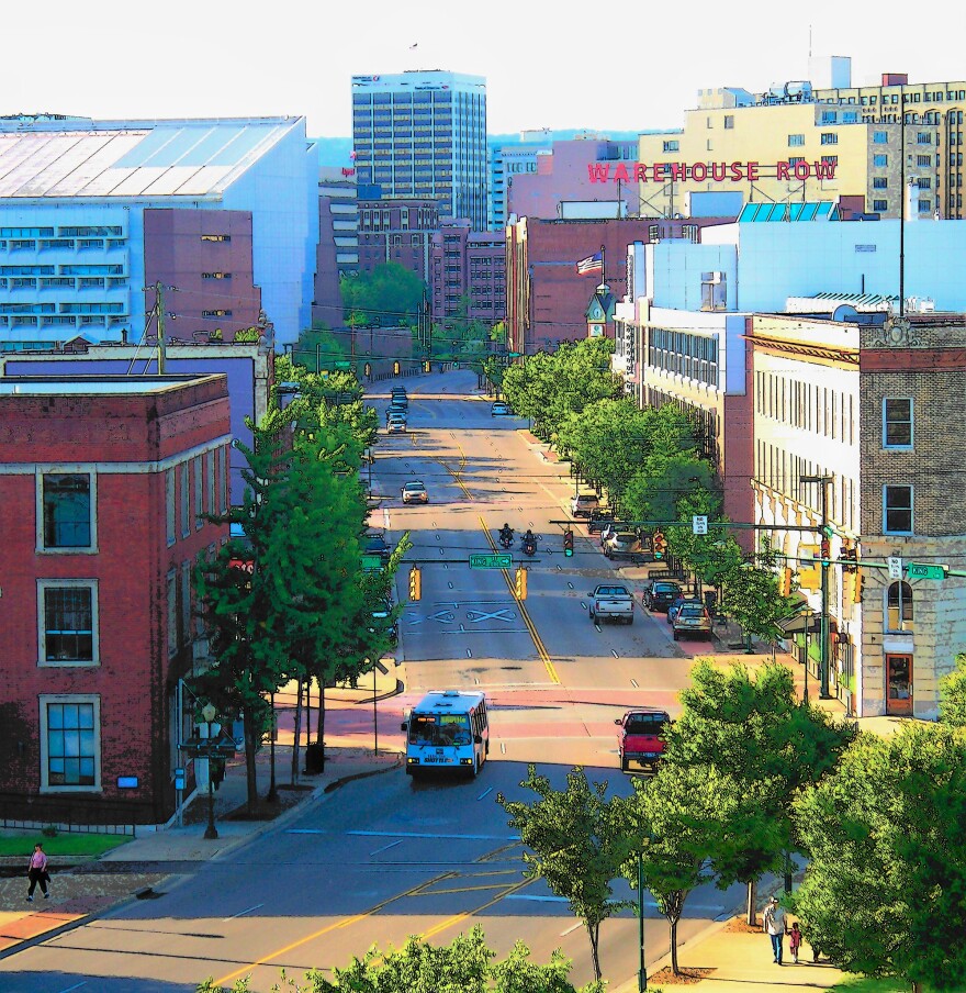 Downtown Chattanooga.