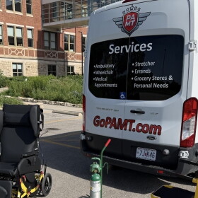Personalized Acute Medical Transport offers a variety of non-emergency transportation in the Topeka, Wichita and Kansas City areas.