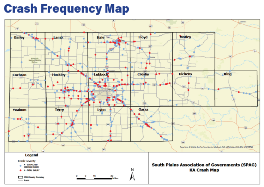 Efforts to make roads safer have traditionally relied on crash data to inform decision-making when building and maintaining roadways, intersections, and lighting, with the goal of preventing future crashes. The new plan from the South Plains Association of Governments (SPAG) intends to pair hard data with input from the affected communities.