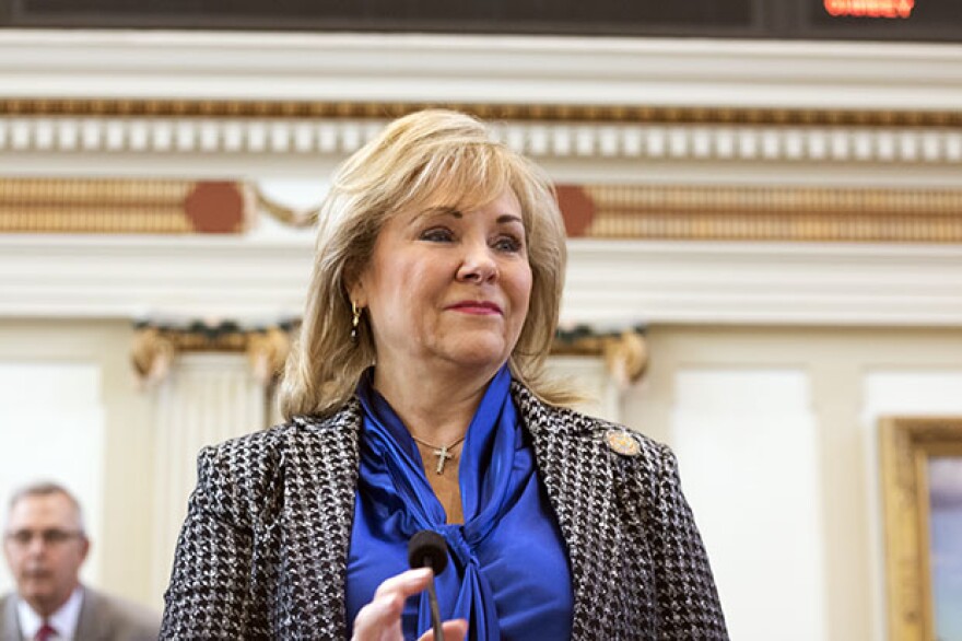 Gov. Mary Fallin delivers her 2016 State of the State address Feb. 1, 2016.