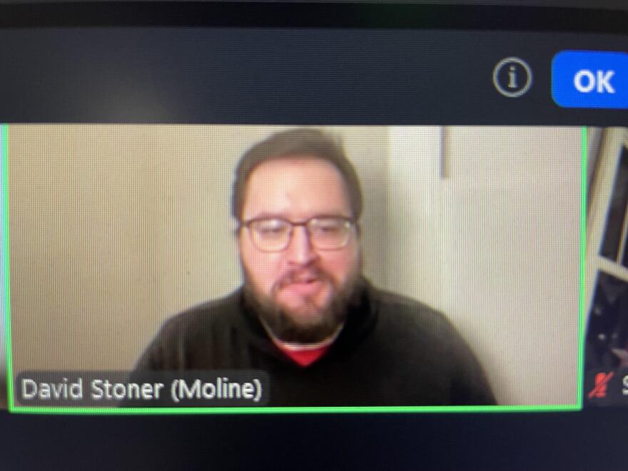 Moline resident David Stoner, who started a website focusing on ALPRs in the Quad Cities.