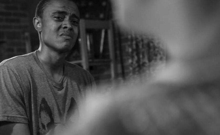 A screenshot from 'Palacios,' a film by Robert T. Herrera that is part of the St. Louis Filmmaker's Showcase.