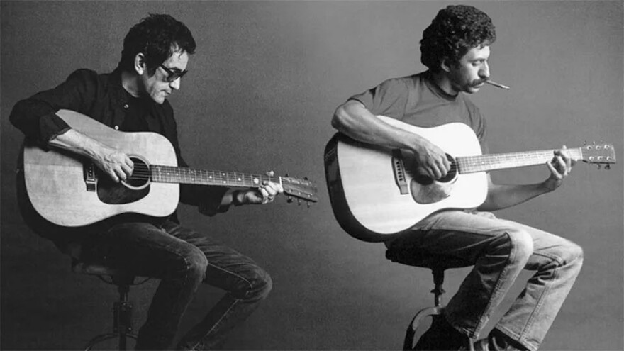 Jim Croce, right, died at age 30 in a plane crash just before his son A.J. turned 2. A.J. Croce said he got to know his father through tapes Jim Croce recorded early in his career, and reel-to-reel recordings of conversations and stories. "They're a gift," he said.