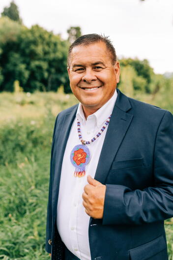 Former Chairman of the Northwestern Band of the Shoshone Nation, Darren Parry.