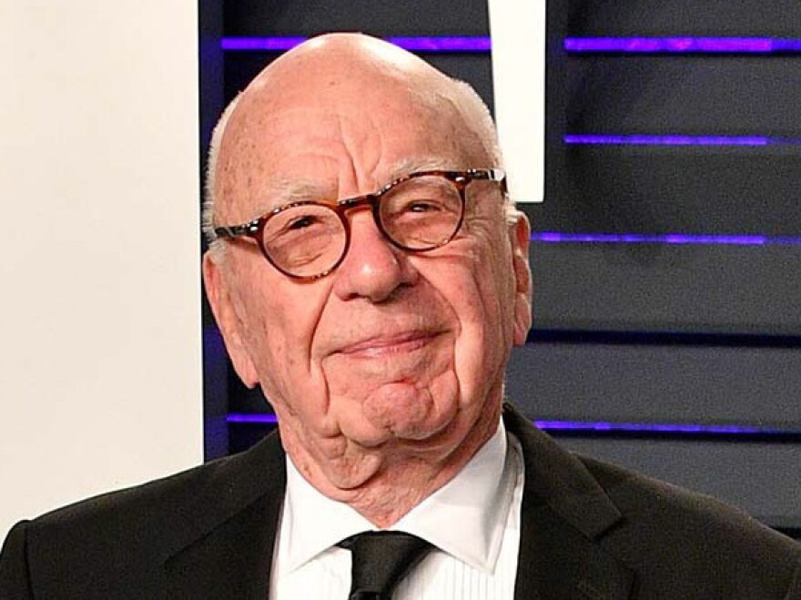 Rupert Murdoch strikes out