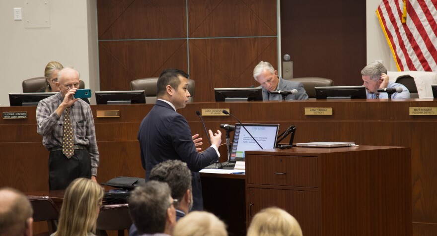 Senior Assistant County Attorney Paolo Soria told the council the county only has authority to regulate its own water system. That's only about 7% of water customers in the county.