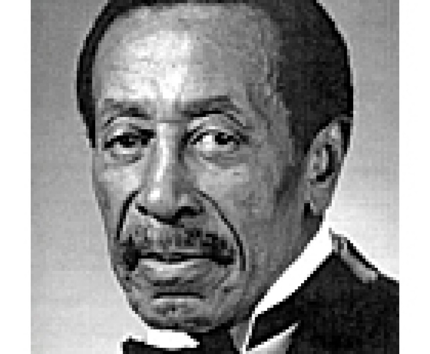 Photo of Robert McFerrin, Sr. from St. Louis Walk of Fame website