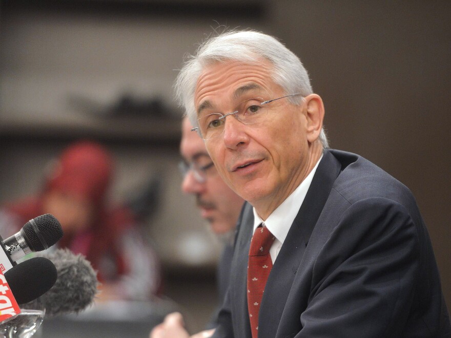 Chief Executive and Director General of the International Air Transport Association (IATA) Tony Tyler speaks during the IATA Ops Conference in Kuala Lumpur on Tuesday.