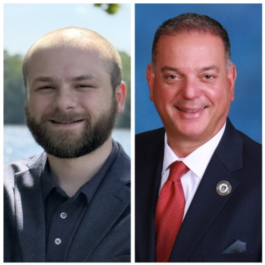 12th Hampden District candidates Michael Lachenmeyer and Angelo Puppolo.
