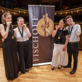 Winners of the 2025 Fischoff National Chamber Music Association Competition