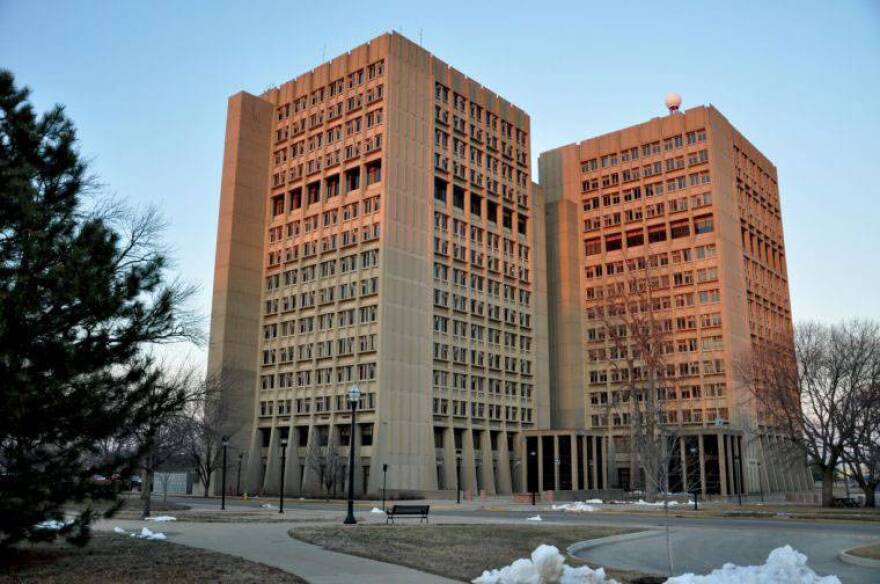 Indiana State University plans to demolish the Statesman Towers, two buildings that formerly housed its colleges of education and business