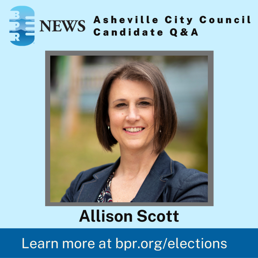 Asheville City Council Candidate Q&A Allison Scott