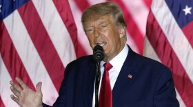 FILE - Former President Donald Trump announces a third run for president as he speaks at Mar-a-Lago in Palm Beach, Fla., Nov. 15, 2022. A prosecutor on Thursday, Dec. 1, 2022, said Trump “knew exactly what was going on” with top Trump Organization executives who schemed for years to dodge taxes on company-paid perks. (AP Photo/Rebecca Blackwell, File)