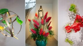 Floral designs from The Garden Club of Honolulu's 2018 exhibit "Rooted in Paradise."