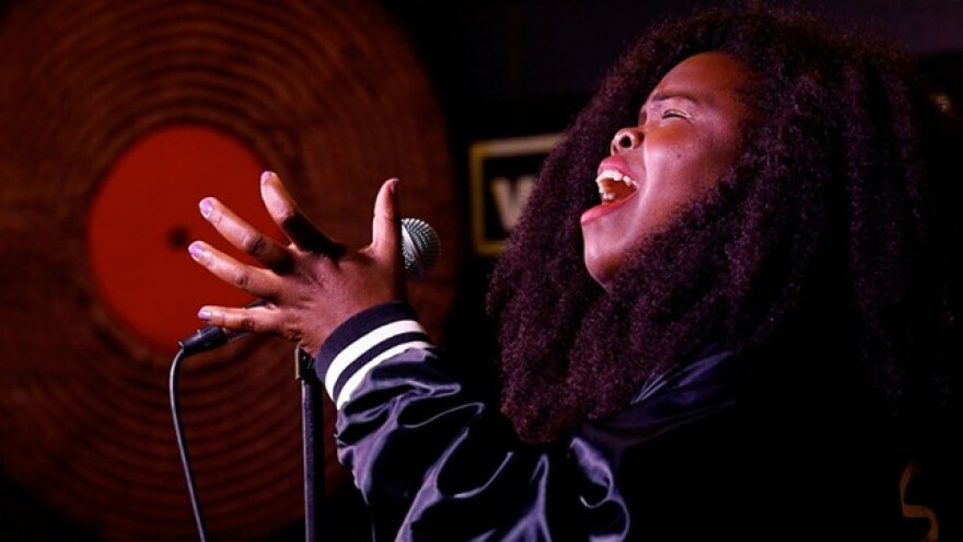 Danielle Ponder performs from her new album, "Some of Us Are Brave," at the Record Archive in Rochester, NY.