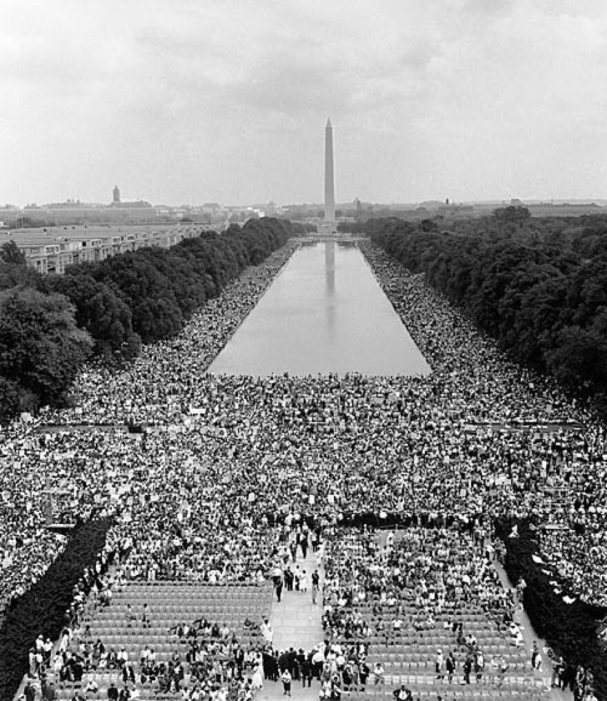 On this day Dr. Martin Luther King Jr gave his famous 'I Have a Dream' speech.