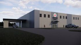 A building rendering of Phase 2 of Second Harvest Northland's building project for its Duluth facility, which will include a grocery store-style food shelf, a volunteer and community engagement center and new program offices. A program drive-thru was implemented in Phase 1.