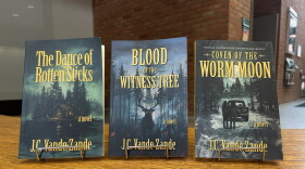 All three books in the Orphan Island trilogy written by J.C. Vande Zande