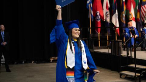 Graduation on Friday December 15, 2023. Photo by Mark Cornelison | UKphoto