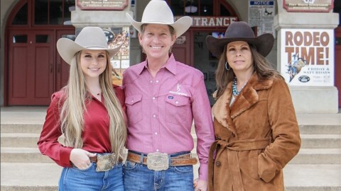 From left: Hailey, Scott and Tracy Knudsen. Lightning struck the family 20 years ago on Hailey’s first birthday, severely injuring her father, changing their lives and deepening their faith. Photo courtesy of the Knudsen family.