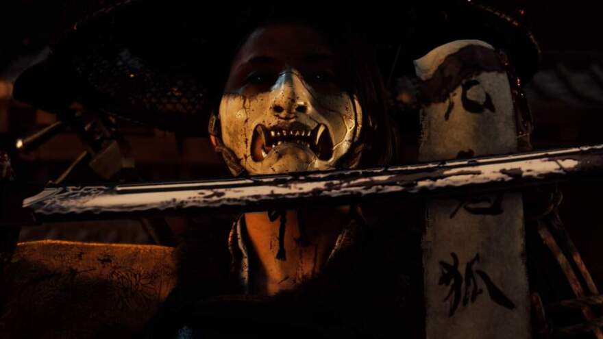 Atsu, the protagonist of 'Ghost of Yotei,' played Erika Ishii. (Courtesy of Sony Interactive Entertainment)