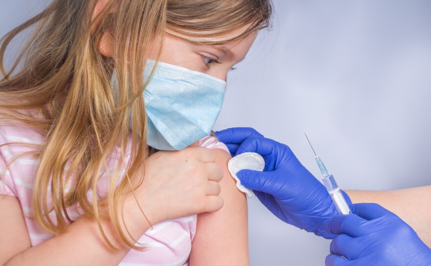 Recent reports from the World Health Organization show a decline in immunized children.